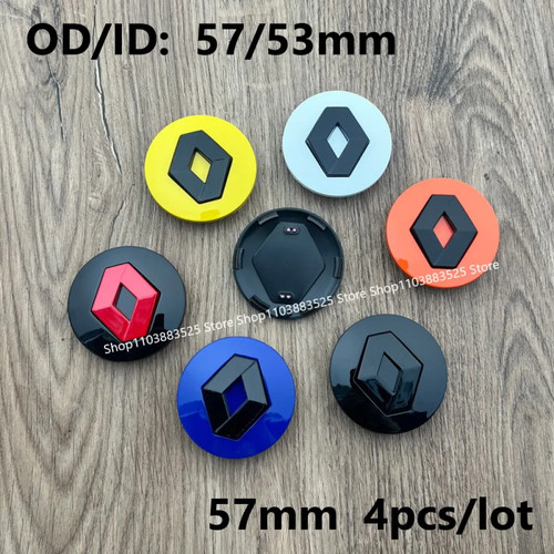 4pcs 60mm wheel center - 4pcs,