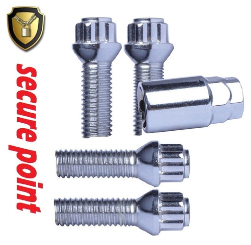 Locking wheel bolts m12 5 - bolts, x