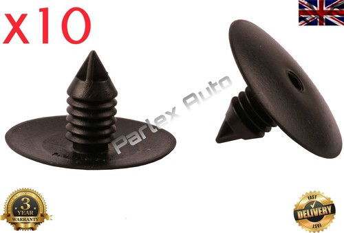 10x fir clips - for, clio
